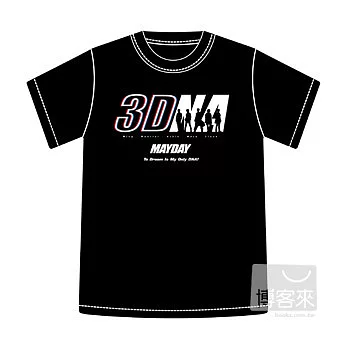 五月天 / [追夢3DNA]電影周邊商品-3DNA T恤_M