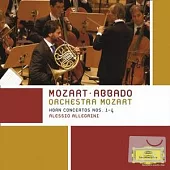 MOZART: Horn Concertos Nos. 1-4 Orchestra Mozart / Claudio Abbado & Alessio Allegrini