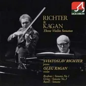 Brahms: Violin Sonata No. 1 ＂Regenlied＂ / Oleg Kagan / Sviatoslav Richter  (日本進口版)