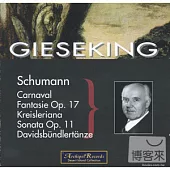 Gieseking palys Schumann