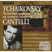 Tchaikovsky: 3 Symphonies (2CD) / Cantelli