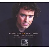 Beethoven：Piano Sonatas, Vol. 4 / Paul Lewis (3CD)