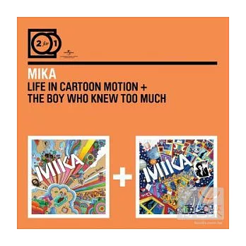 Mika / 2 for 1: Life In Cartoon Motion + The Boy Who Knew Too Much (2CD)
