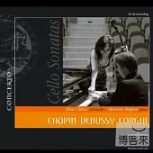 Chopin, Debussy, Corghi: Cello Sonatas / S. Chiesa(cello), M. Baglini(piano)