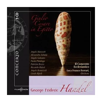 Handel: Giulio Cesare in Egitto / Il Concento Ecclesiastico, L. F. Ferrari(conductor) (3CD)