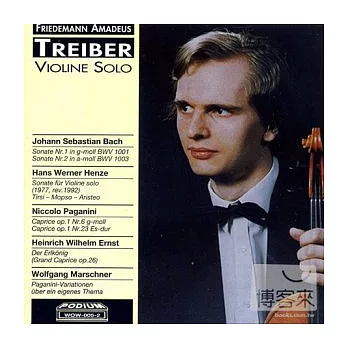 Famous works for violin solo / Treiber
