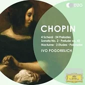 Chopin: 4 Scherzi ; 24 Preludes, Sonata No.2, Prelude Op.45 / Ivo Pogorelich (2CD)