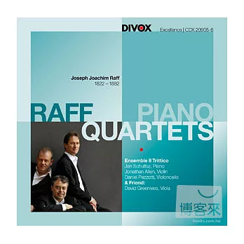 RAFF: Piano Quartets, Op. 202 / Greenlees (viola), Ensemble Il Trittico (SACD)