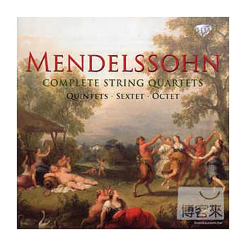 Mendelssohn: Complete String Quartets, Quintets, Piano Sextet & Octet / Gewandhaus-Quartett, Sharon Quartet, etc. (6CD)