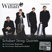 Schubert: String Quartets No.13 & No.14 / Wihan Quartet