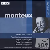 Weber, Ravel, Pijper, Elgar, Chabrier / Monteux
