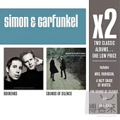 Simon & Garfunkel / X2 (Bookends/Sounds Of Silence) (2CD)