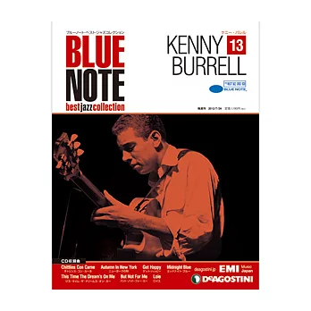BLUE NOTE best jazz collection Vol.13 / Kenny Burrell 肯尼布瑞爾 (日本進口版, 雙週刊+CD)