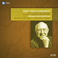 大提琴協奏曲集 / 羅斯托波維奇 (大提琴) (5CD)