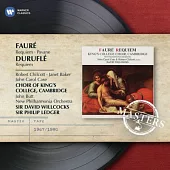 Faure: Requiem, Pavane . Durufle: Requiem / Sir Philip Ledger
