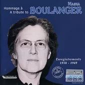 Hommage A Nadia Boulanger 1930-1949 (2CD)