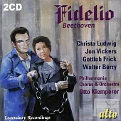 Beethoven: Opera - Fidelio / Otto Klemperer cond / Philharmonia Orchestra (2CD)