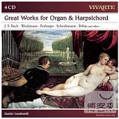 Bach: Froberger, Weckmann, Scheidemann, Bohm and others: Great Works for Organ & Harpsichord / Gustav Leonhardt (4CD)