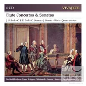 V.A. / Flute Concertos & Sonatas / J. S. Bach, C. P. E. Bach, C. Stamitz, J. Stamitz, Gluck, Quantz etc.(6CD)