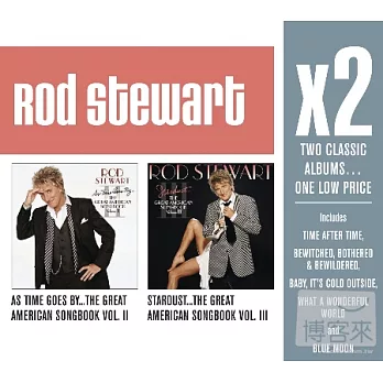 Rod Stewart / X2: As Time Goes By Great American Songbook 2 & 3(2CD)