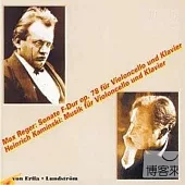 Kaminski, Reger: Musik fur Violoncello und Klavier / Christoph Von Erffa / Soren Lundstrom