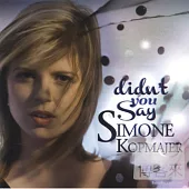 Simone Kopmajer / Didn’t You Say (HDCD)