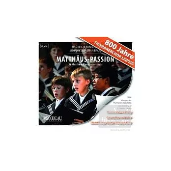 Bach,J S:St Matthew Passion,BWV244 / St.Thomas Boys’Choir of Leipzig,Georg Christoph Biller(conductor)Gewandhaus Orchestra (3CD)