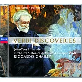 Verdi Discoveries / Jean-Yves Thibaudet / Riccardo Chailly / Orchestra Sinfonica di Milano Giuseppe Verdi