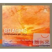 Brahms: Symphonies Nos. 1 & 4 / Jansons, Bavarian Radio Symphony Orchestra (2CD)
