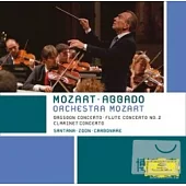 Mozart : Clarinet, Flute & Basson Concertos / Orchestra Mozart , Claudio Abbado