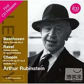 Arthur Rubinstein plays Beethoven, Ravel & Chopin / Arthur Rubinstein (piano)