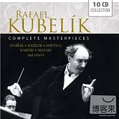 Wallet-Complete Masterpieces - Mahler, Dvorak, Bartok, Smetana, Mozart / Rafael Kubelik(conductor) (10CD)