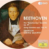 DG Duo 34 / Beethoven: String Quartets Opp.59,74 & 95 / Emerson String Quartet (2CD)