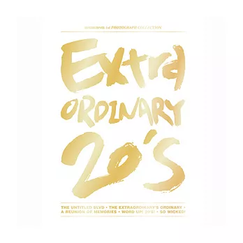 BIGBANG / BIGBANG首本超豪華全紀錄寫真書[Extraordinary 20’s] (韓國進口平裝英文版)