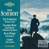 V.A. / Schubert: The Symphonies, Chamber Music, Piano Works & Lieder (12CD)