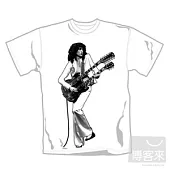 Jimmy Page 吉米佩吉 / Urban Image 官方授權限量進口T恤 (白.M)