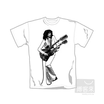 Jimmy Page 吉米佩吉 / Urban Image 官方授權限量進口T恤 (白．M)
