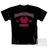 Dragonforce 龍族樂團 / Collegiate 1999 官方授權限量進口T恤 (黑.M)