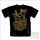 Yellowcard 黃色卡片 / Beach 官方授權限量進口T恤 (黑.S)