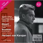 Herbert von Karajan conducts Bruckner & Mozart / Herbert von Karajan(conductor)Wiener Philharmoniker (2CD)