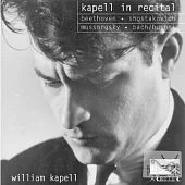 Kapell in recital / Shostakovich and Beethoven piano concerto / William Kapell