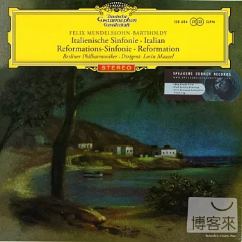 Felix Mendelssohn: Symphonies No.4(Italian) and No.5 (Reformation) / Lorin Maazel (Conductor), Berliner Philharmoniker (180g LP)