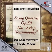 Quartetto Italiano plays Beethoven: Op.59-2 & Op.59-3 