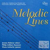 Melodic Lines: Music for Oboe, Bassoon & Piano / Jeremy Polmear