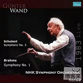 Brahms symphony No.1 and Schubert symphony No.8 / Gunter Wand