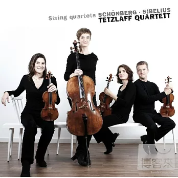 Sibelius and Schonberg / string quartet / Tetzlaff Quartett