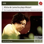 Alicia de Larrocha Plays Mozart Piano Sonatas, Fantasias and Rondos / Alicia de Larrocha (5CD)