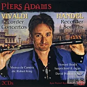 Piers Adams plays Vivaldi Concertos & Handel Sonatas (2CD)