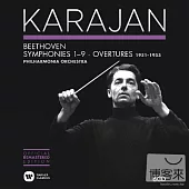 The Herbert von Karajan Collection-2. Beethoven: Symphonies & Overtures (including the 9th in stereo) - Philharmonia (6CD)
