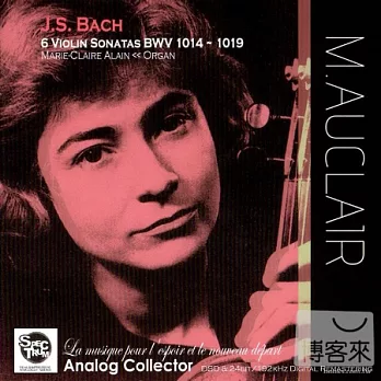 J.S. Bach : 6 Violin Sonatas BWV 1014-1019 / Michele Auclair (Violin), Marie-Claire Alain (Organ) (2CDs+1 Bonus CD)